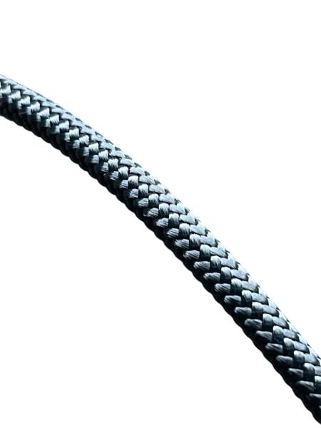 6mm Dyneema Siyah Pupa Palanga İpi 1mt