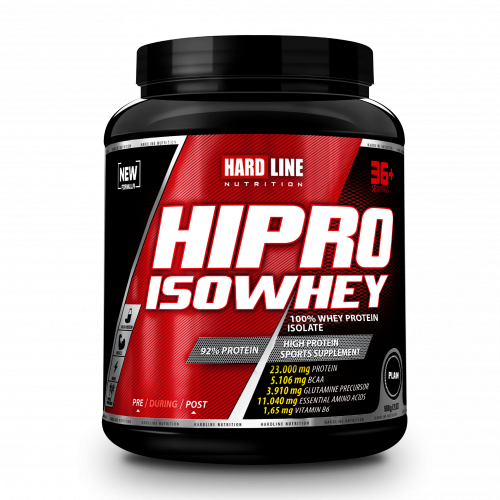 Hardline Nutrition Hipro İzole Whey Protein Sade 908 Gr