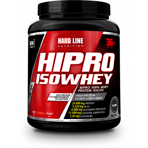 Hardline Nutrition Hipro İzole Whey Protein Sade 908 Gr