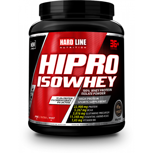 Hardline Nutrition Hipro İzole Whey Protein Çikolatalı 908 Gr