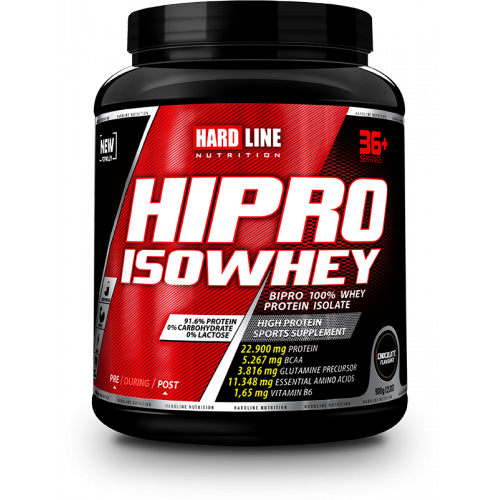 Hardline Nutrition Hipro İzole Whey Protein Çikolatalı 908 Gr