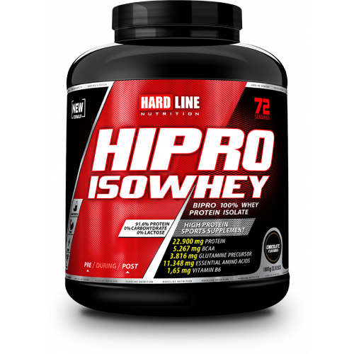 Hardline Nutrition Hipro İzole Whey Protein Çikolatalı 1800 Gr