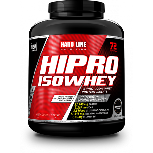 Hardline Nutrition Hipro İzole Whey Protein Çikolatalı 1800 Gr