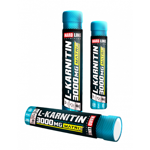 Hardline L-karnitin Matrix Limon Aromalı 3000 Mg Tekli