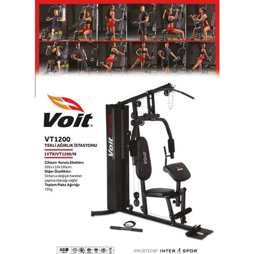 Voit VT1200 Ağırlık Istasyonu Homegym 2023