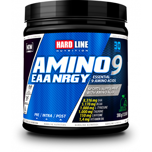 Amino9 EAA NRGY 390 Gr Yeşil Elma Limon