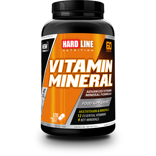 Hardline Nutrition Vitamin Mineral 120 Kapsül