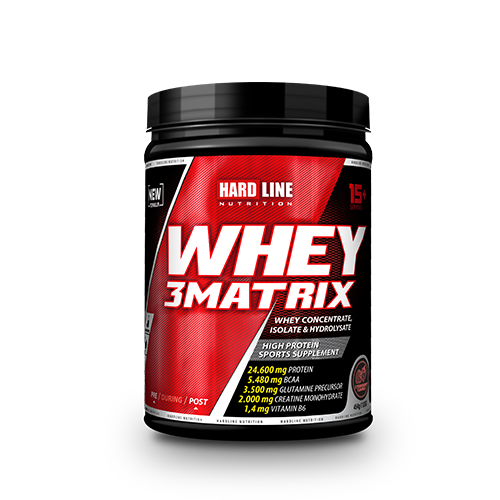 Hardline Nutrition Whey 3 Matrix Protein Tozu Çilekli 454 Gr