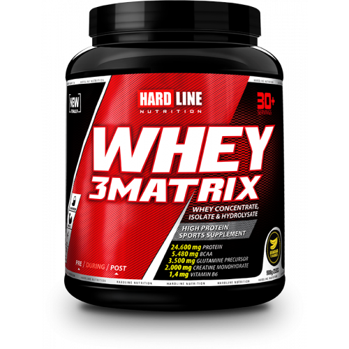 Hardline Nutrition Whey 3 Matrix Protein Tozu Muzlu 908 Gr