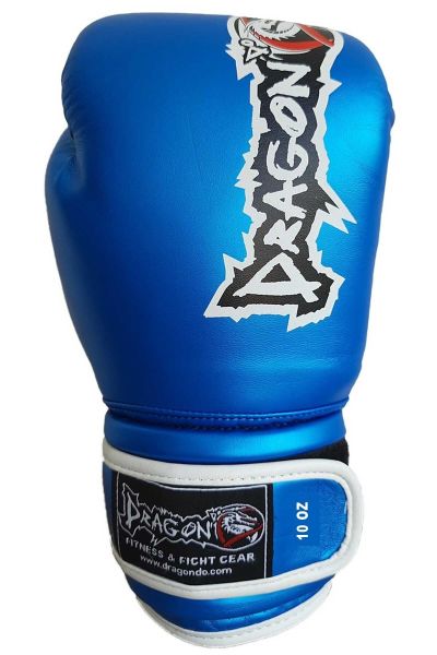 Unisex Mavi Attack 5 Kick Boks Muay Thai Boks Eldiveni 10 Oz