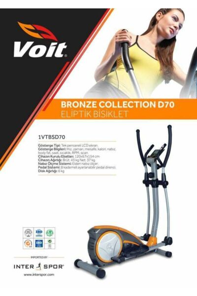 Voit D70 Bronze Collection Eliptik Bisiklet