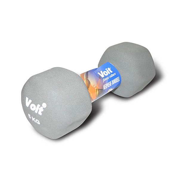 Voit Vdb-04 Altıgen Neopren Dumbell 5 KG