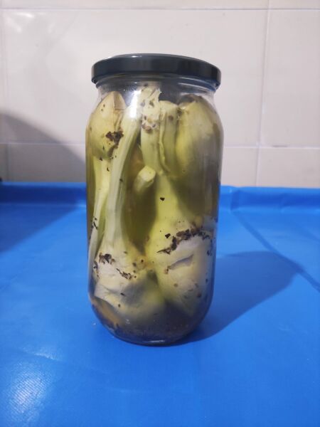 ROMA USULÜ YAĞDA KALP ENGİNAR  1000 gr ( net 685 gr)
