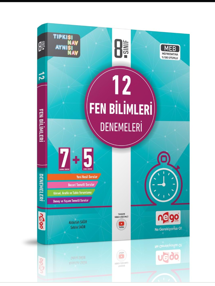8.Sınıf Fen BİLİMLERİ  Branş Denemeleri