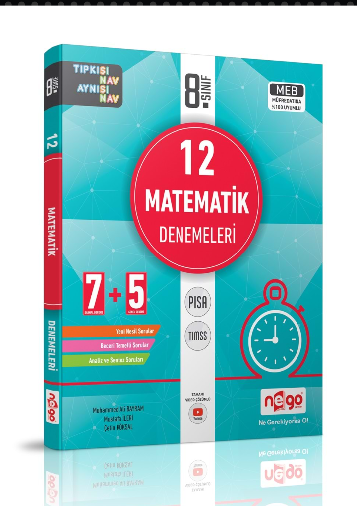 LGS 8.Sınıf Matematik 12 li Branş Denemeleri