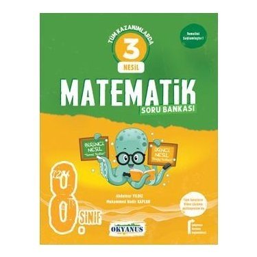 OKYANUS 8. SINIF 3 NESİL MATEMATİK SORU BANKASI
