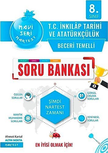 NARTEST NETAVORD T.C. İNKLAP TARİHİ VE ATATÜRKÇÜLÜK BAŞ UCU KİTABI 8. SINIF