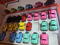 VOLKSWAGEN ÇEK BIRAK KR2001DY CAST METAL MİNİ OYUNCAK ARABALAR  1 ADET