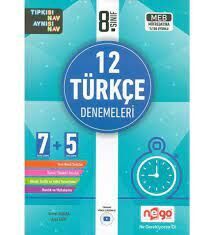 NEGO 8. SINIF 12 TÜRKÇE DENEMELERİ