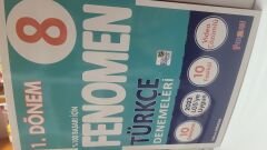 Fenomen Türkçe Deneme 1.Dönem