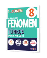 GAMA FENOMEN 8. SINIF TÜRKÇE DENEMELERİ-10 DENEME 1.DÖNEM