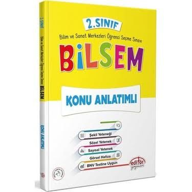 BİLSEM 2.SINIF KONU ANLATIMLI EDİTÖR YAYINLARI