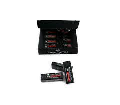 FABER CASTELL  SİLGİ SİYAH