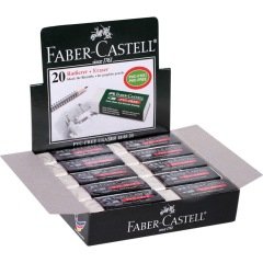 FABER CASTELL 20'Lİ SİLGİ BEYAZ