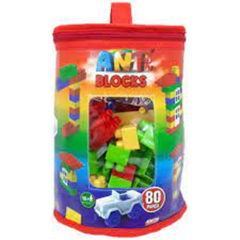 ASYA ANT BLOKS ÇANTALI 80 PARÇA LEGO