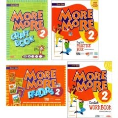 MORE AND MORE ENGLİSH 2 PRACTİCE BOOK - WORKBOOK + 5 HİKAYE KİTABI + CRAFT BOOK KURMAY ELT YAYINLARI