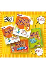 MORE AND MORE ENGLİSH 2 PRACTİCE BOOK - WORKBOOK + 5 HİKAYE KİTABI + CRAFT BOOK KURMAY ELT YAYINLARI