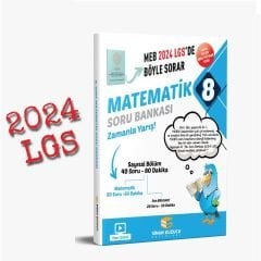 8. SINIF MATEMATİK SORU BANKASI SİNAN KUZUCU YAYINLARI ( 2024 LGS ) MEB BÖYLE SORAR