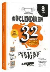 ANKARA 8.SINIF PARAGRAF 32 HAFTA GÜÇLENDİREN HAFTALIK KAZANIM DENEMELERİ