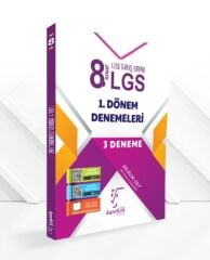 8.SINIF LGS 1.DÖNEM DENEMELERİ (3'LÜ KAREKÖK YAYINLARI