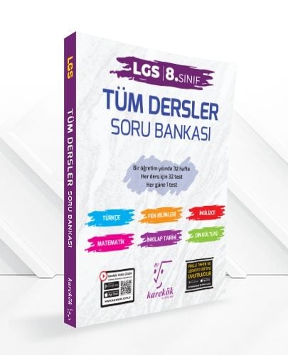 8.SINIF TÜM DERSLER SORU BANKASI 2024 KAREKÖK