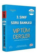 EDİTÖR VİP 3.SINIF TÜM DERSLER SORU BANKASI MAVİ KİTAP