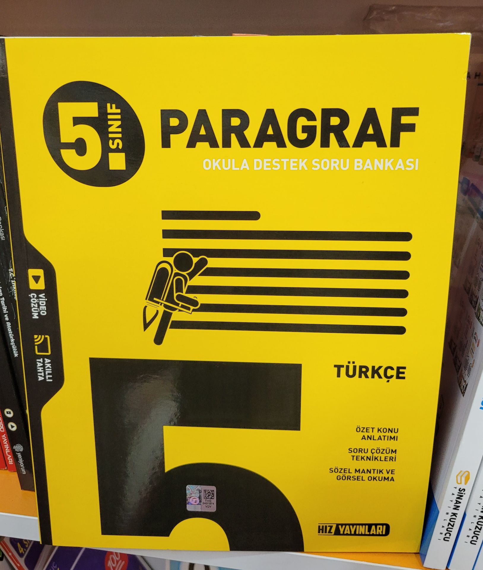 HIZ 5.SINIF  TÜRKÇE PARAGRAF SORU BANKASI