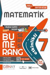 GÜNAY 7.SINIF MATEMATİK BUMERANG ETKİNLİKLİ KİTAP