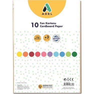 ADEL 10'LU FON KARTONU
