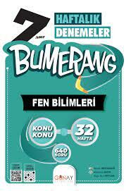 GÜNAY 7.SINIF BUMERANG 32 HAFTALIK MATEMATİK