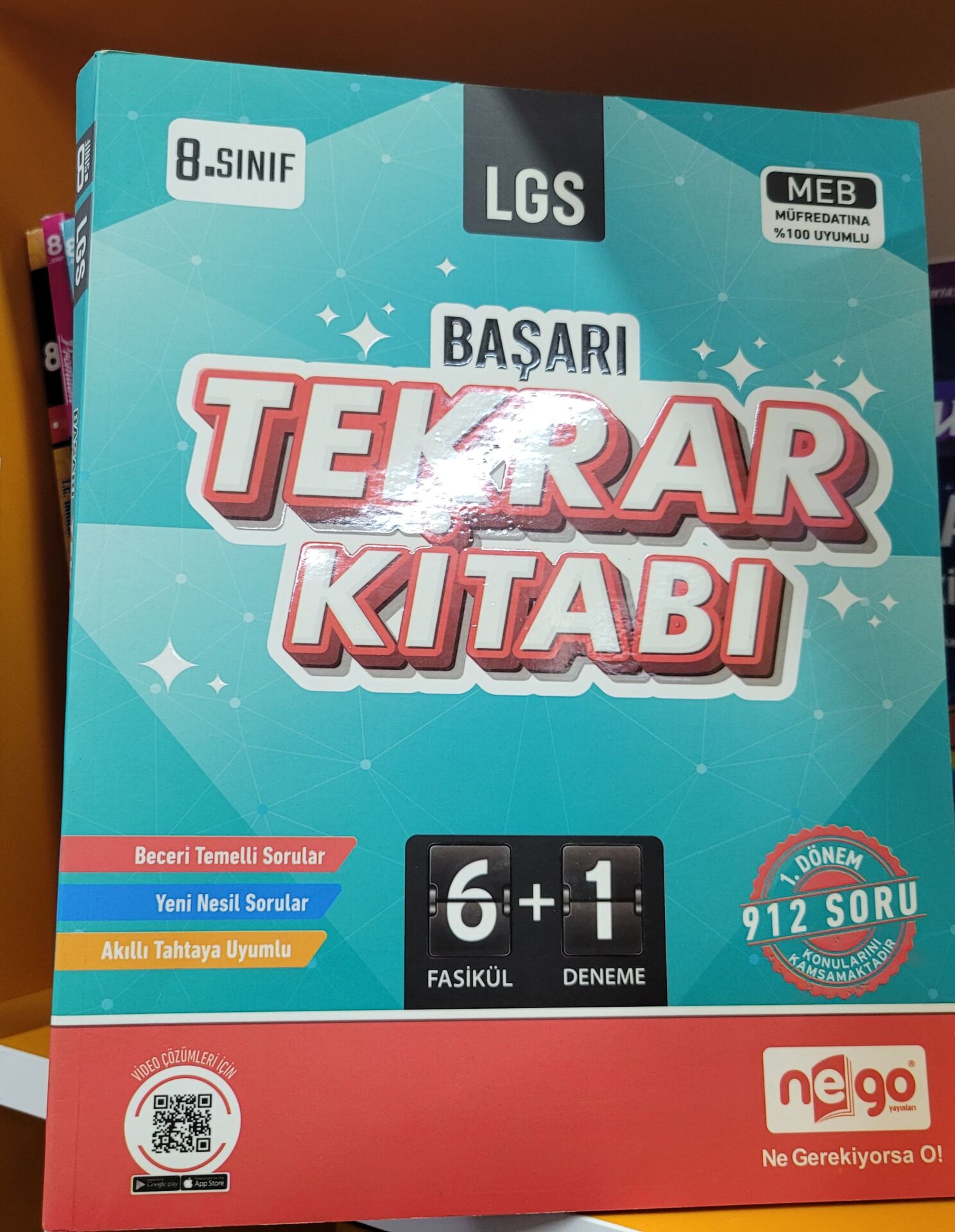 LGS TATİL KAMP TEKRAR KİTABI-NEGO YAYINLARI
