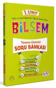 EDİTÖR 3.SINIF BİLSEM ÇÖZÜMLÜ SORU BANKASI YENİ