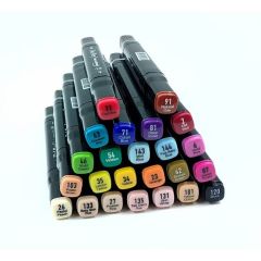 Del Rey Twin Marker Çantalı Set 36 lı Renk