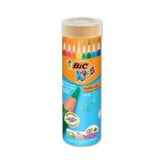 BİC EVOLiTION ÜÇGEN JUMBO KURU BOYA METAL TÜP 12 1 4999