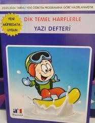 GÜZEL YAZI DEFTERİ-DİK TEMEL HARFLERLE