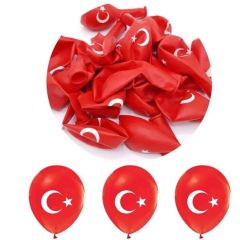 Ayyıldız Baskılı Balon 20 Li