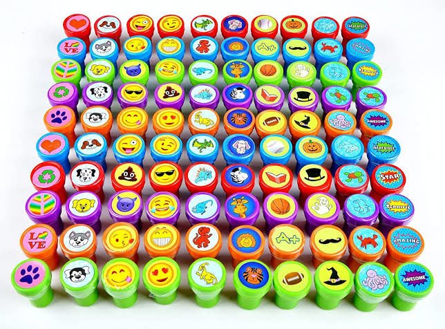 Stamp emoji Damga Oyuncak 12li