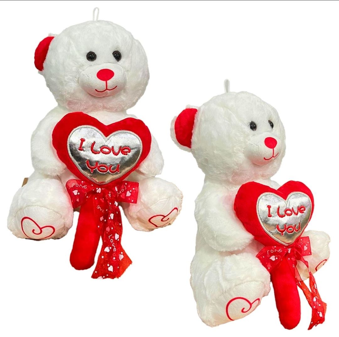 HALLEY PELÜŞ PL62963 ŞEKER KALPLİ AYI 30 CM