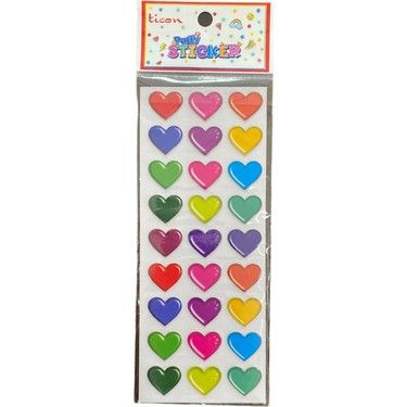 STICKERS KALPLİ SİMLİ 5 Lİ