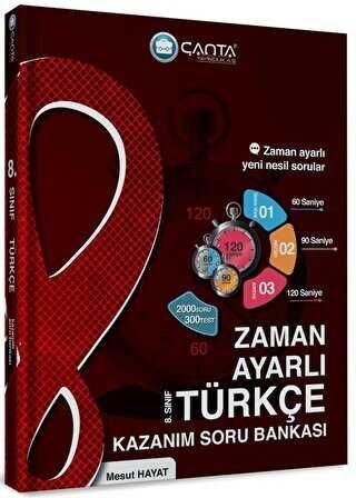 ÇANTA YAYINCILIK ZAMAN AYARLI TÜRKÇE SORU BANKASI 8 SINIF